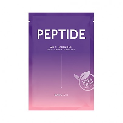 [Barulab] Веганская регенерирующая маска с растительным пептидом The Clean Vegan PEPTIDE Mask 1шт