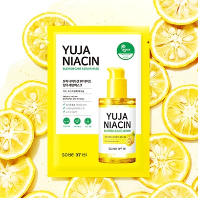 [Some By Mi] Маска для лица YUJA NIACIN 30DAYS BLEMIMSH CARE SERUM MASK 1ea