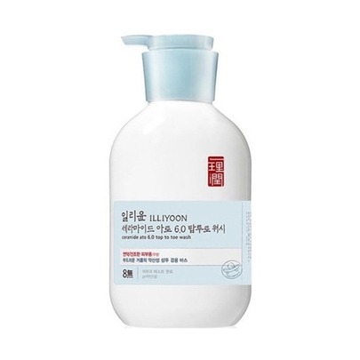 [Illiyoon] Универсальное средство для очищения кожи с керамидами Ceramide ato 6.0 top to toe wash 500мл