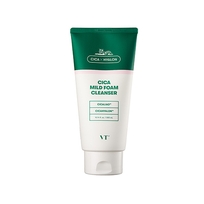 [VT Cosmetics] Нежная очищающая пенка CICA MILD FOAM CLEANSER 300мл