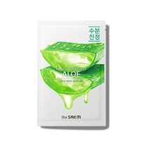 [THE SAEM] Тканевая маска с алоэ Natural Aloe Mask Sheet