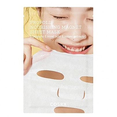 [COSRX] Питательная ампульная маска Full Fit Propolis Nourishing Magnet Sheet Mask (1шт)