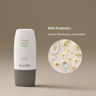 [Blithe] (обновление) Увлажняющий солнцезащитный крем UV Protector Honest Sunscreen for pH balance&mild protection (SPF50+/PA++++) 50мл