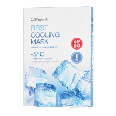 [Cell Fusion C] Охлаждающая и успокаивающая маска Post Alpha First Cooling Mask (5шт)