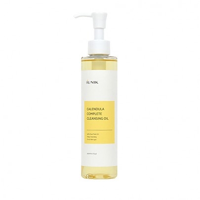 [iUNIK] Гидрофильное масло с календулой Calendula Complete Cleansing Oil 200мл