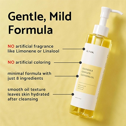 [iUNIK] Гидрофильное масло с календулой Calendula Complete Cleansing Oil 200мл