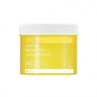 [Neogen] Пилинг-пэды с лимоном (Новое поколение) Lemon Bright PHA Gauze Peeling 30шт