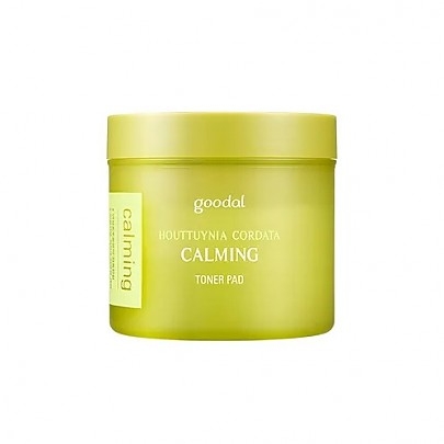 [Goodal] *Обновление* Успокаивающие тонер-пэды Houttuynia cordata Calming Toner Pad (70шт)