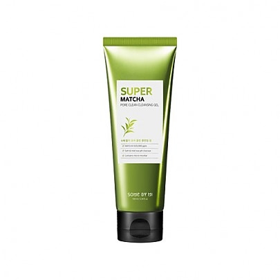 [Some by mi]  Гель для умывания с матча Super Matcha Pore Clean Cleansing Gel 100мл