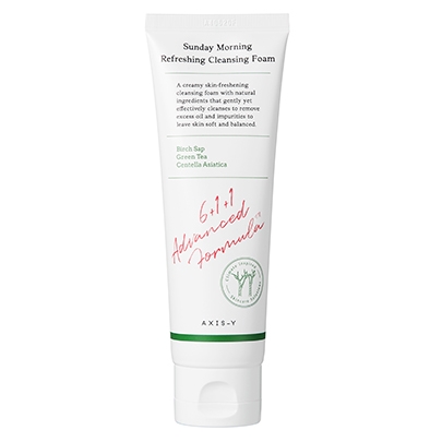 [AXIS-Y] Пенка для умывания Sunday Morning Refreshing Cleansing Foam 120мл