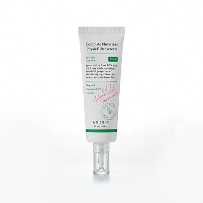 [Axis-Y] *Обновление* Солнцезащитный крем Complete No-Stress Physical Sunscreen 50мл