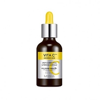 [Missha] Осветляющая ампула для восстановления упругости кожи Vita C Plus Spot Correcting & Firming Ampoule 30мл