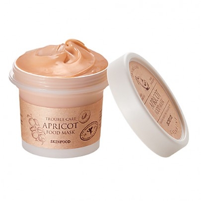 [SKINFOOD] Смываемая маска с абрикосом Apricot Food Mask 120гр