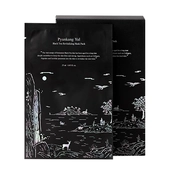 [Pyunkang Yul] Тканевые маски с чёрным чаем Black Tea Revitalizing Mask Pack 10шт