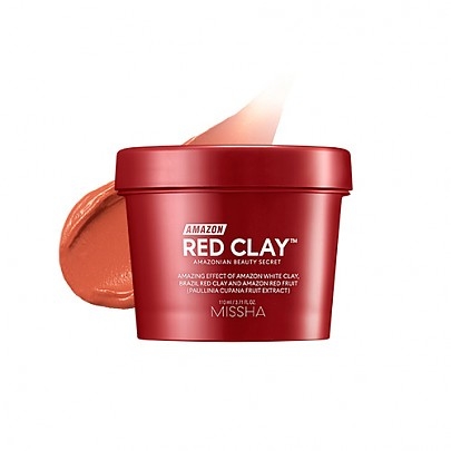 [Missha] Глиняная маска Amazon Red Clay™ Pore Mask 110мл