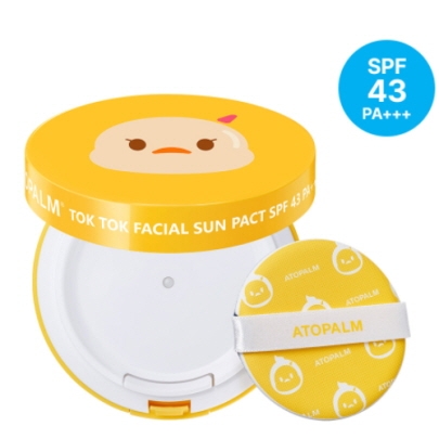 [Atopalm] *Обновление дизайна* Солнцезащитный кушон TOK TOK Facial Sun Pact SPF43 PA+++ 15гр
