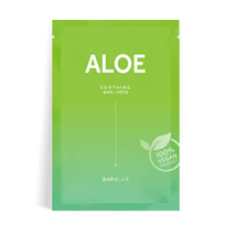 [Barulab] Веганская успокаивающая тканевая маска с Алоэ The Clean Vegan ALOE Mask 1шт