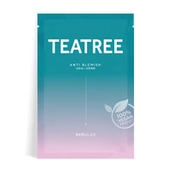 [Barulab] Веганская себорегулирующая тканевая маска с чайным деревом The Clean Vegan TEATREE Mask 1шт