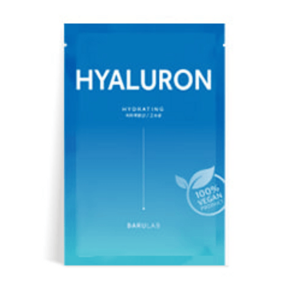 [Barulab] Веганская интенсивно увлажняющая маска с Гиалуроновой кислотой The Clean Vegan HYALURON Mask 1шт