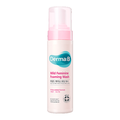 [Derma B] Нежная пенка для женской интимной гигиены Mild Feminine Foaming Wash 200мл