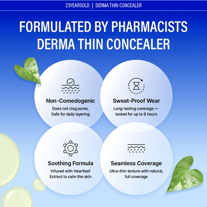 [23YEARSOLD] Консилер Derma Thin Concealer (2 оттенка на выбор)