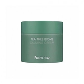 [Farmstay] Успокаивающий крем с зеленым чаем Tea Tree Biome Calming Cream 80мл