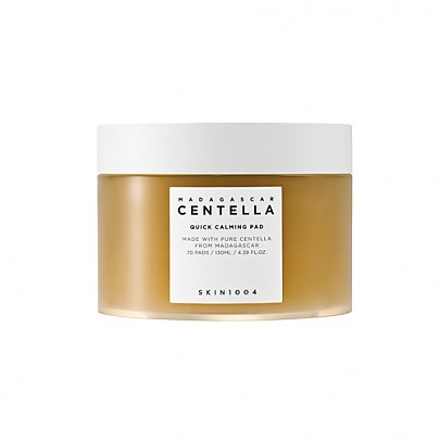 [SKIN1004] Успокаивающие пэды с центеллой Madagascar Centella Quick Calming Pad (70шт)