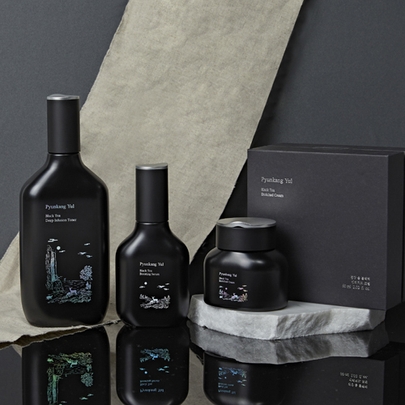 [Pyunkang Yul] Подарочный набор Black Tea Line Gift Set (3 продукта)