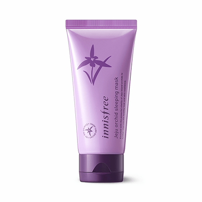 [Innisfree] Омолаживающая ночная маска для лица с экстрактом орхидеи Jeju Orchid Sleeping Mask 80мл