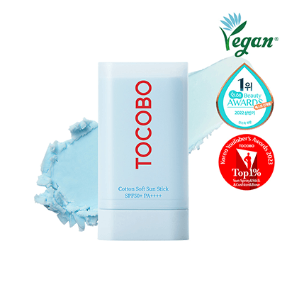 [TOCOBO] Солнцезащитный стик COTTON SOFT SUN STICK SPF50+ PA++++