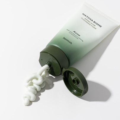 [Heimish] Нежная кремовая пенка для ухода за проблемной кожей Matcha Biome Amino Acne Cleansing Foam 150мл