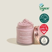 [Mary&May] Увлажняющая глиняная маска с розой Rose Hyaluronic Hydra Wash off Pack 125гр
