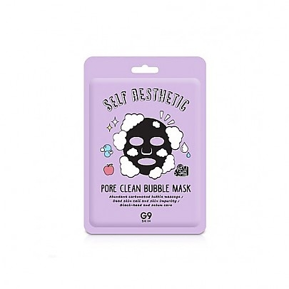 [G9SKIN] Self Aesthetic Pore Clean Bubble Mask 5шт