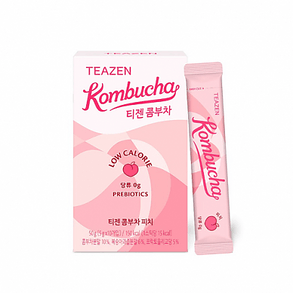 [TEAZEN] *Обновление дизайна* Комбуча со вкусом персика (10 стиков)