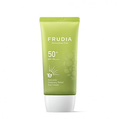 [Frudia] Солнцезащитный крем Avocado Greenery Relief Sun Cream 50мл