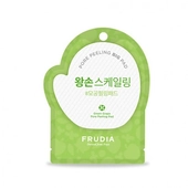 [Frudia] Тонер-пэд с эффектом лёгкого отшелушивания Green Grape Pore Peeling Pad (1шт)