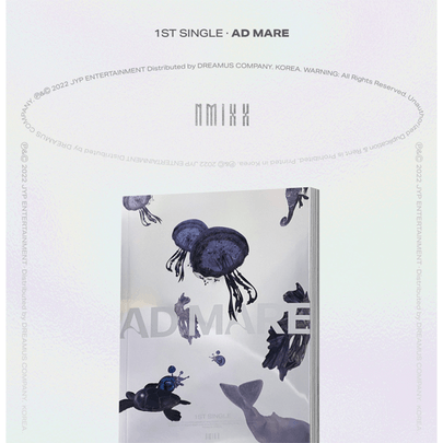 [K-POP] NMIXX 1st Single Album - AD MARE (Light Ver.)