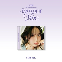 [K-POP] VIVIZ The 2nd Mini Album - Summer Vibe (Jewel Case) (SINB Ver.)