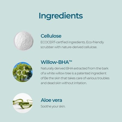 [Be The Skin] Пилинг-скатка BHA+ Pore Zero 30 Second Exfoliator 100гр