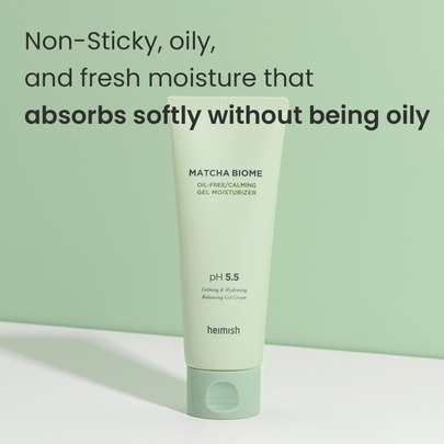 [Heimish] Увлажняющий гель-крем для проблемной кожи Matcha Biome Oil Free Calming Gel Moisturizer 100ml