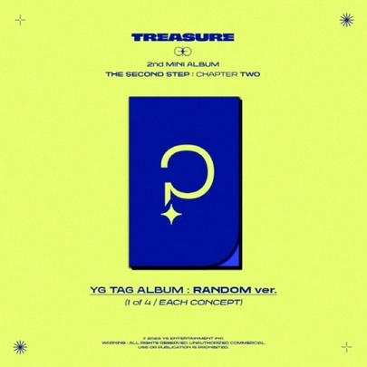 [K-POP] TREASURE 2nd Mini Album - THE SECOND STEP:CHAPTER TWO YG TAG ALBUM (RANDOM ver.)