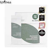 [Isntree] *Обновление дизайна*  Пудра для умывания Mugwort Calming Powder Wash (1г*25шт)