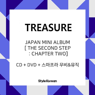 [K-POP] TREASURE JAPAN MINI ALBUM - THE SECOND STEP : CHAPTER TWO (CD + DVD + 스마프라 Movie & Music)