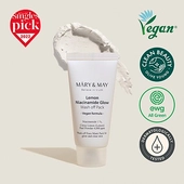 [Mary&May] Смываемая маска для сияния кожи Lemon Niacinamide Glow Wash off Pack 30гр
