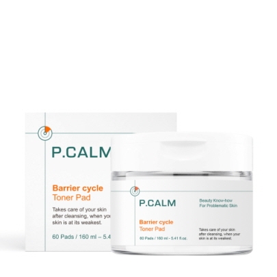 [P.CALM] Тонер-пэды Barrier Cycle Toner Pad 200мл (60шт)