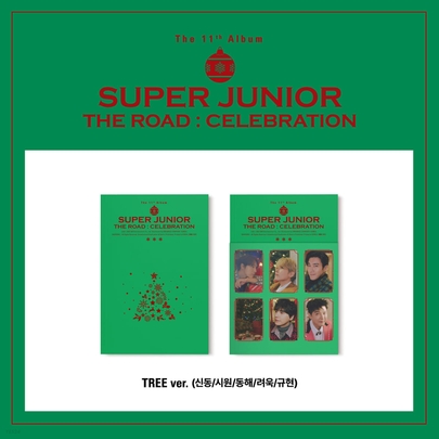 [K-POP] SUPER JUNIOR 11th Full Album - Vol.2 'The Road : Celebration'(TREE VER.)