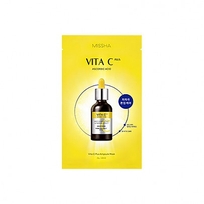 [Missha] *Обновление* Ампульная тканевая маска в витаминами для ровного тона Vita C Plus Spot Correcting Ampoule Sheet Mask (1ea)
