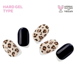 [EDGEU] Гель-лак наклейки для маникюра Leopard Black