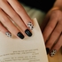 [EDGEU] Гель-лак наклейки для маникюра Leopard Black