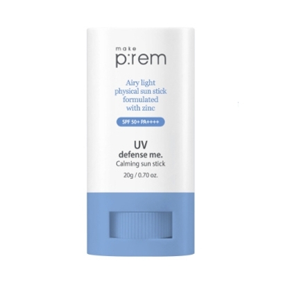 [make p:rem] Солнцезащитный стик UV defense me Calming sun stick 20г SPF50+/PA++++